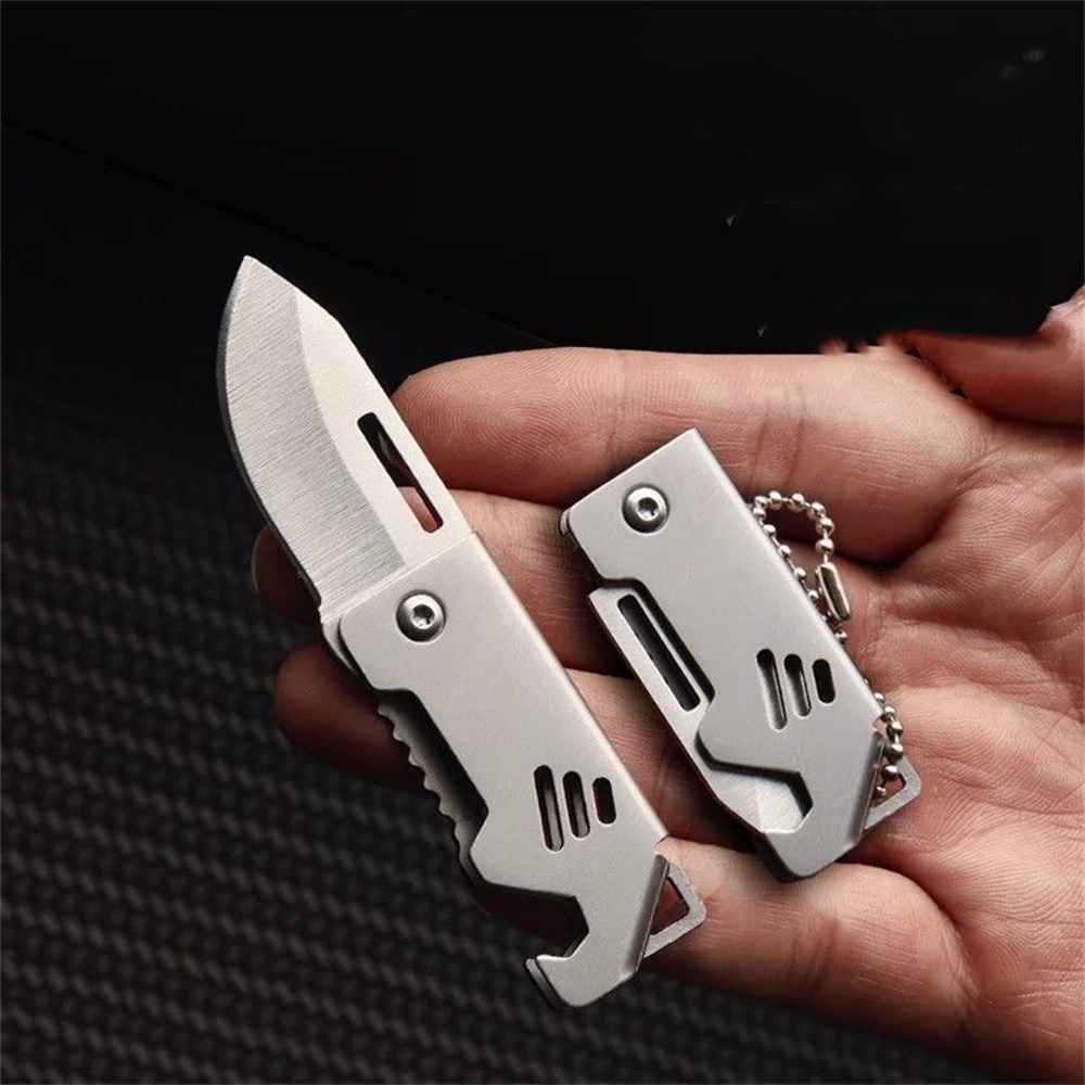 Edc Everyday Carry Knives - 휴대용 접는 칼 키 체인 스테인레스