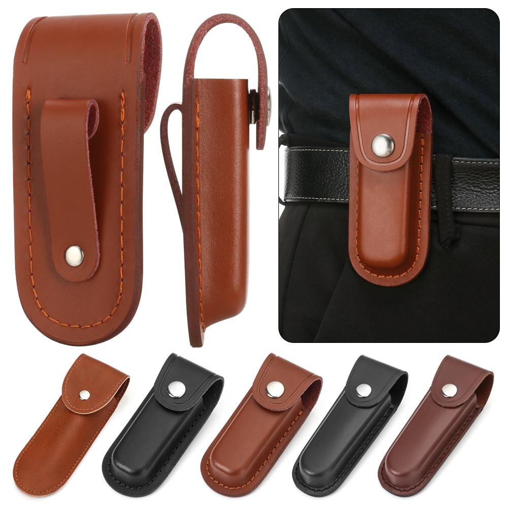 Edc Everyday Carry Knives - 고품질 가죽 칼집 홀더 나이프 쉬스