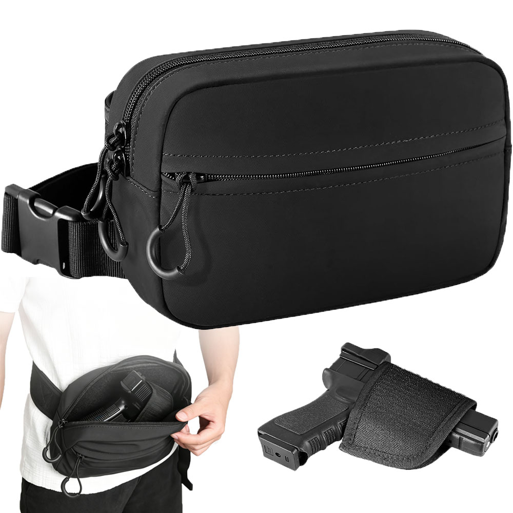 Edc Carry Fanny Pack - 총기 수납용 허리 가방, 은닉형 휴대용