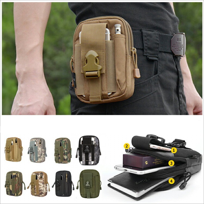 작은 몰리 파우치 허리 팩 가방 전화 홀더 야외 스포츠 - Edc Carry Kit 리뷰 및 가격