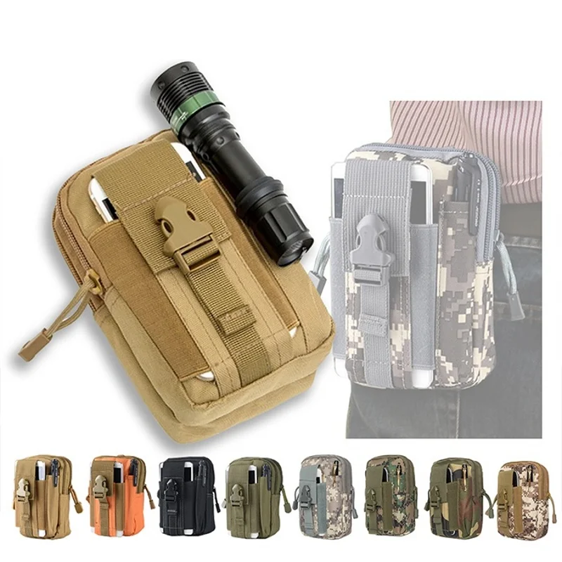 작은 몰리 파우치 허리 팩 가방 전화 홀더 야외 스포츠 - Edc Carry Kit 리뷰 및 가격