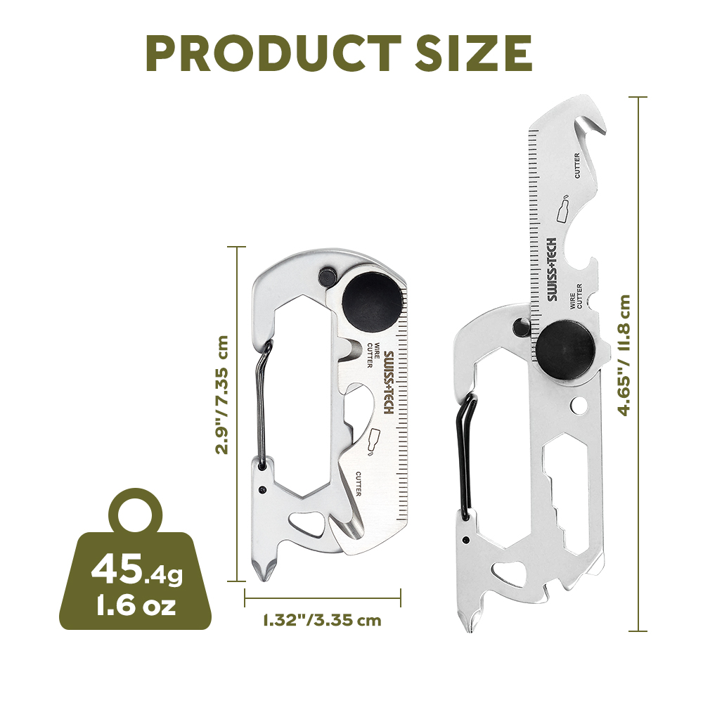 SWISS TECH 13 In 1 미니 Protable - Edc Carry Knife 리뷰 및 가격
