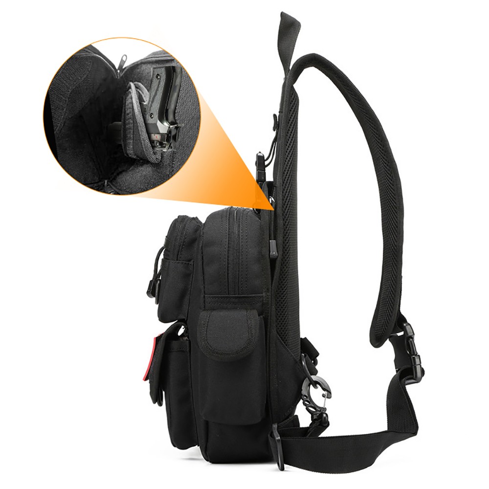 전술 총기 보관 가방 크로스바디 숄더백 은닉 휴대 권총 - Edc Concealed Carry Sling Bag 리뷰 및 가격
