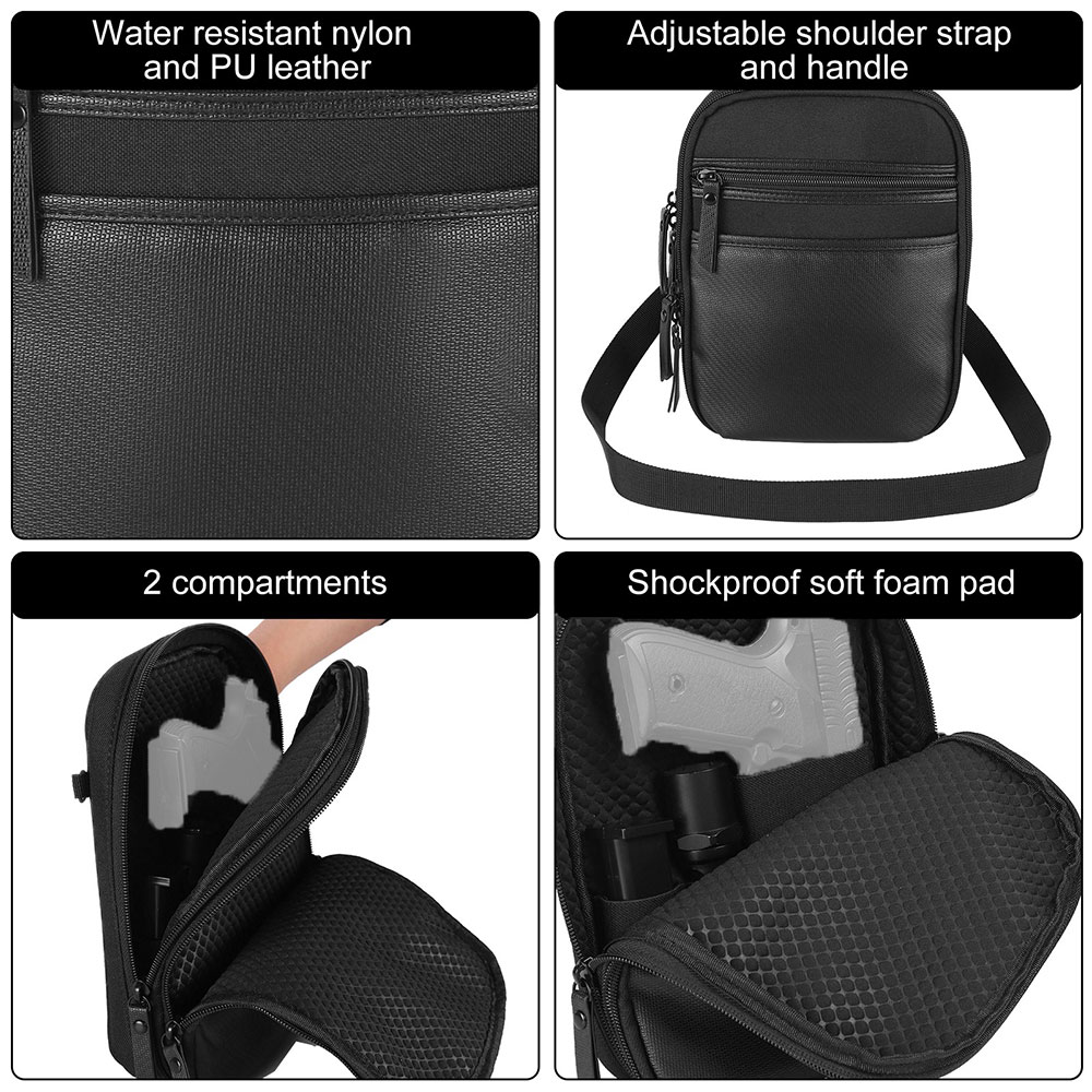 전술용 총기 가방, 은닉 휴대용 권총 가방, 어깨끈 가 - Edc Carry Fanny Pack 리뷰 및 가격