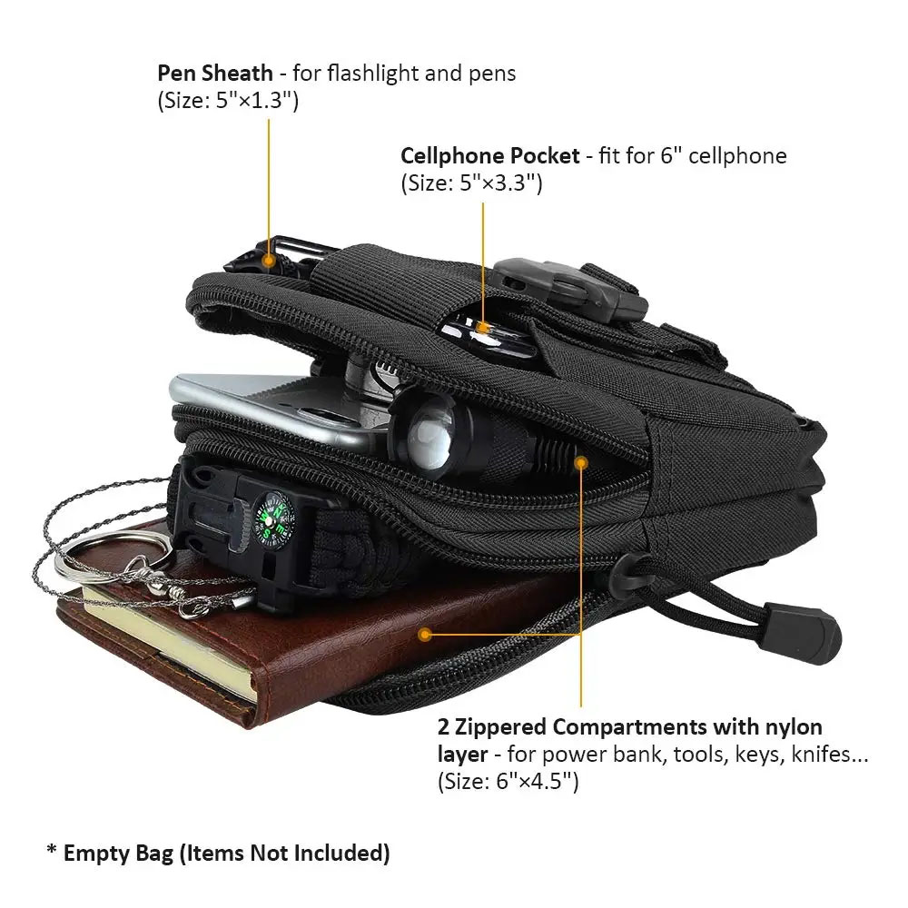 야외용품 도구 가젯 포켓 벨트 가방 전술 허리 EDC  - Edc Carry Fanny Pack 리뷰 및 가격